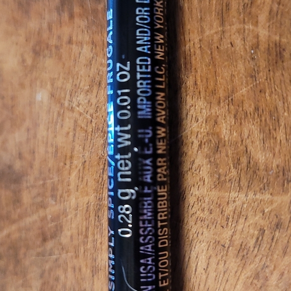 AVON TRUE COLOR GLIMMERSTICKS LIP LINER SIMPLY SPICE - Picture 3 of 6